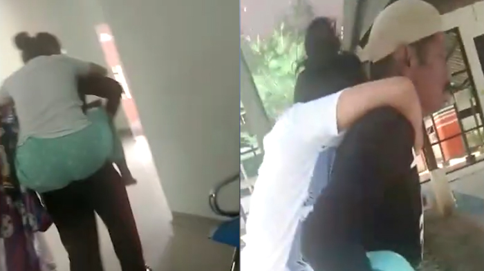 Viral Pria Gendong Wanita Keluar dari RS Diduga Tak Sabar Tunggu Dokter