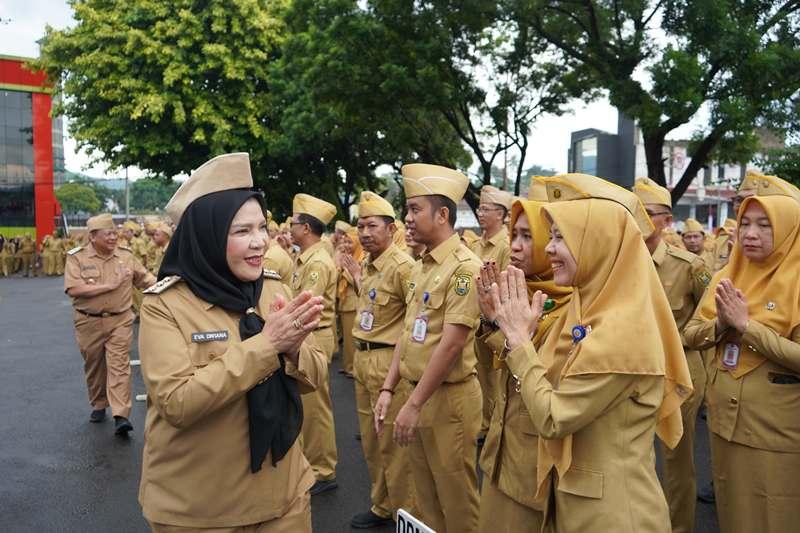Gelar Halal Bihalal, Wali Kota Bandar Lampung Ajak ASN Memberi Pelayanan Terbaik