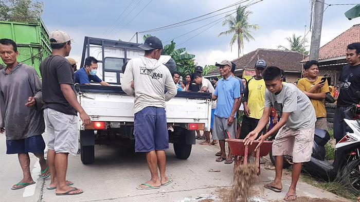 Saksi Lakalantas di Rejomulyo Lampung Selatan Sempat Kejar Truk tapi Tidak Temukan