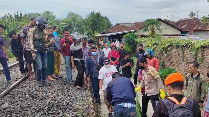 Tertabrak Kereta Api, Tubuh Pria di Bandar Lampung Terpotong Jadi 2 Bagian