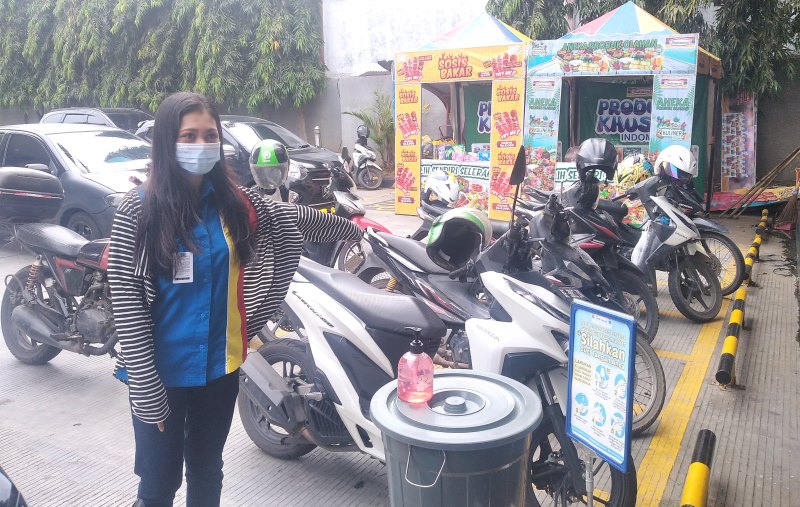 Aksi Curanmor di Parkiran Minimarket Antasari Terekam CCTV, Cuma 10 Menit