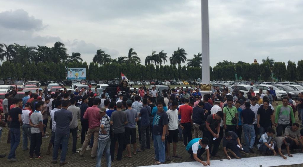 18 Komunitas Taksi Online Tolak Uji Kir, Dishub Lampung Tanggapi Santai