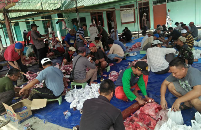 Pakai Sistem Patungan, Warga Perum Gunung Madu Kurbankan Puluhan Hewan Kurban Setiap Idul Adha