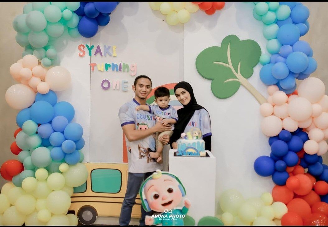 Rizki DA dan Nadya Mustika Kompak Berjoget di Acara Ultah Sang Anak