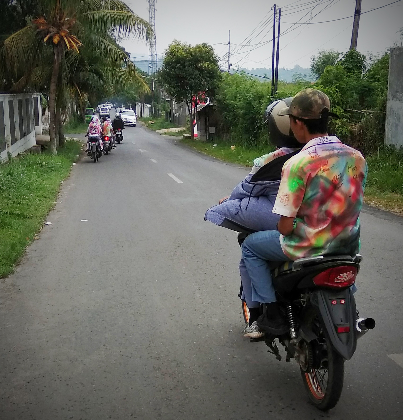 Pelajar Asal Tanjung Bintang Konvoi Tak Pakai Helm dan Naik Motor Tanpa Nopol