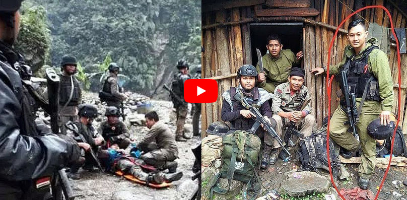 GRAFIS Gugurnya Briptu Berry Pramana Setelah Sempat Baku Tembak di Papua