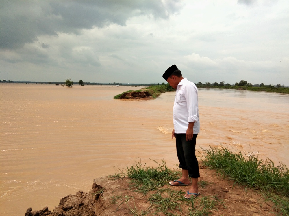 Anggota DPRD Lampung Sebut Tanggul Way Katibung Kerap Jebol: Perlu Ada Penanganan Permanen