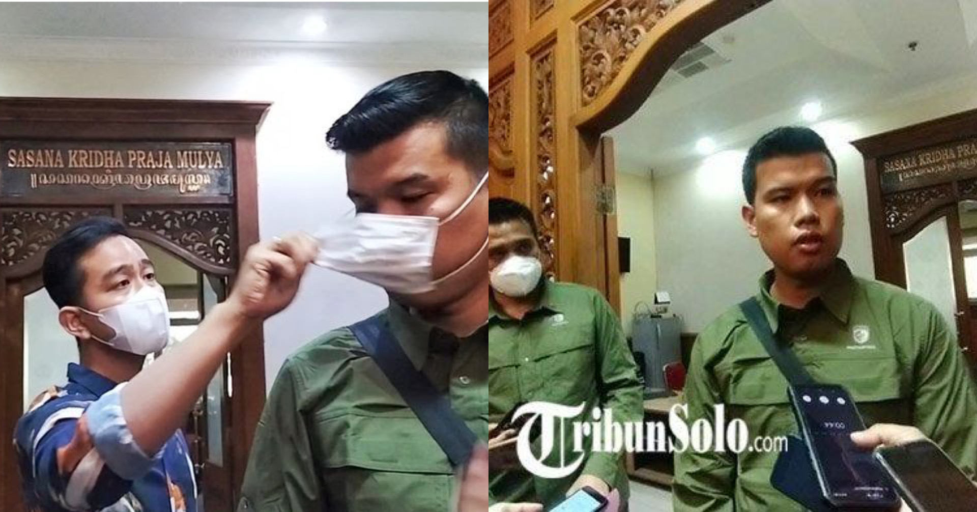 Tarik Paksa Masker Anggota Paspampres, Sikap Gibran Jadi Sorotan