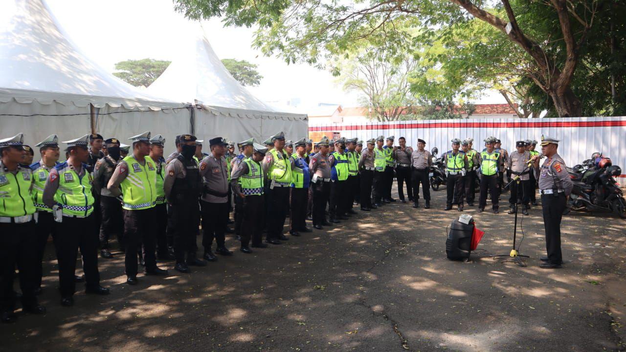 Polresta Kerahkan 111 Polisi Amankan Pawai Budaya HUT ke-342 Kota Bandar Lampung