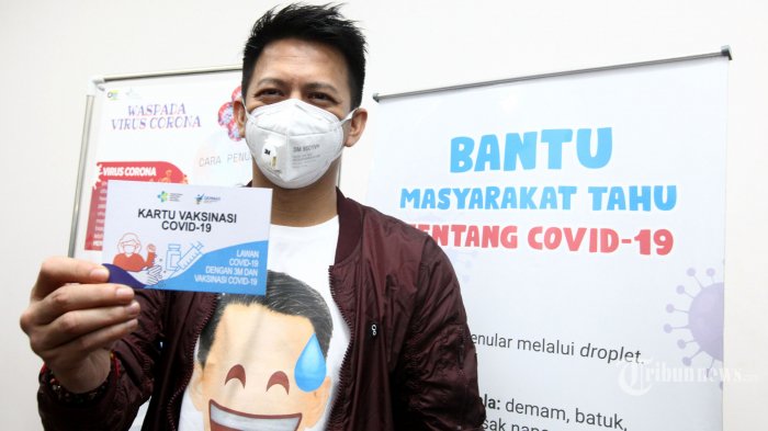 Ariel NOAH Terima Suntik Vaksinasi Covid-19 Tahap 2, 'Jadi Lumayan Ngantuk'