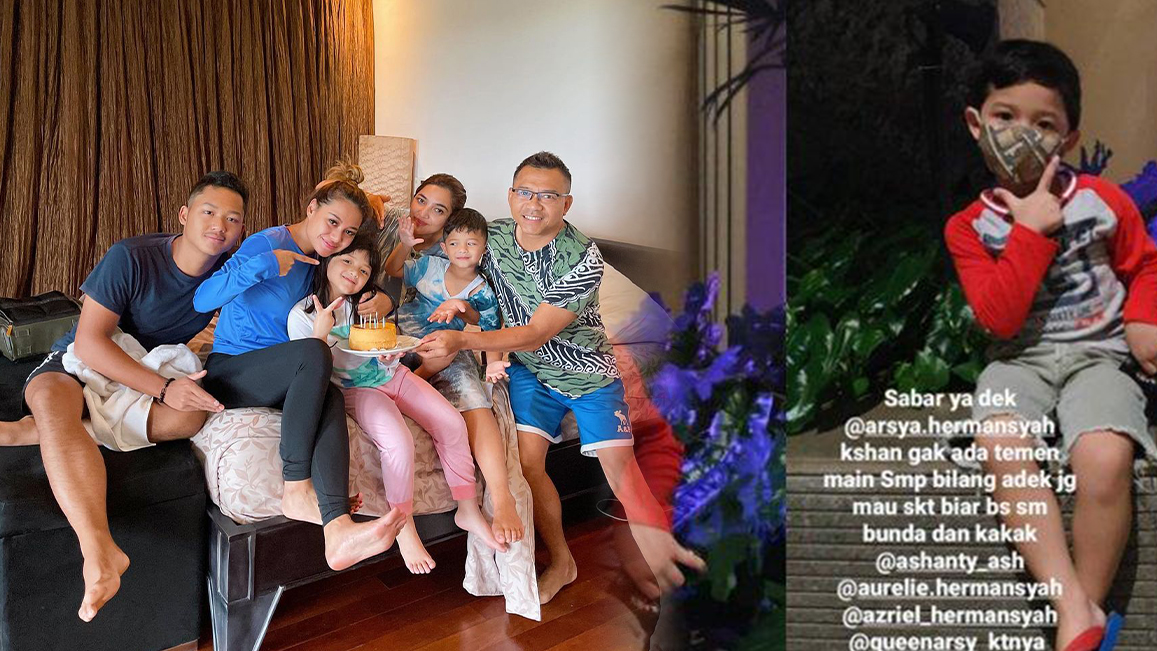 Pilu, Arsya Hermansyah Ingin Sakit Agar Bisa Bertemu Ashanty dan 3 Kakaknya