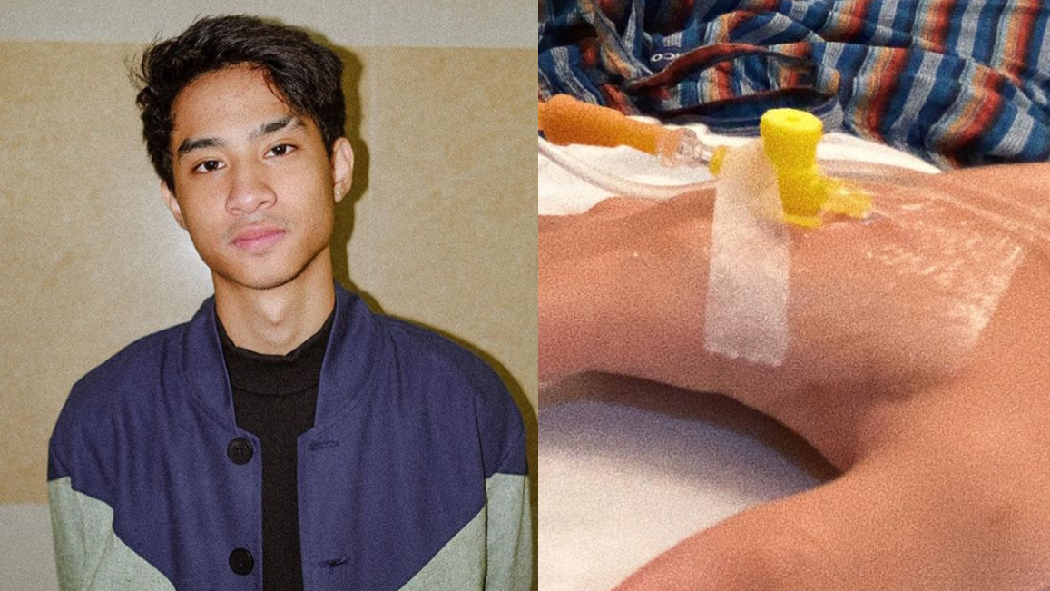 Artis Devano Danendra Bagikan Potret Terbaring Lemas dengan Tangan Diinfus