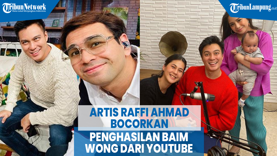 VIDEO Artis Raffi Ahmad Bocorkan Penghasilan Baim Wong dari YouTube