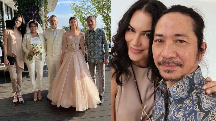 Datang ke Pernikahan Mantan, Sophia Latjuba Gandeng Abdee Slank