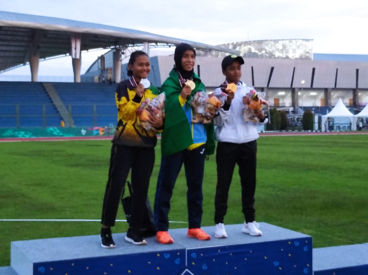 Atlet Lampung Nabella Ariantika Raih Perak Sapta Lomba di PON XX Papua