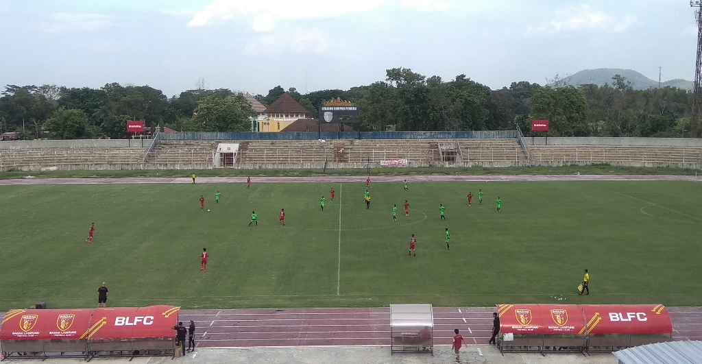 Gol Aldino Bawa Badak Lampung FC Ungguli SS Lampung FC