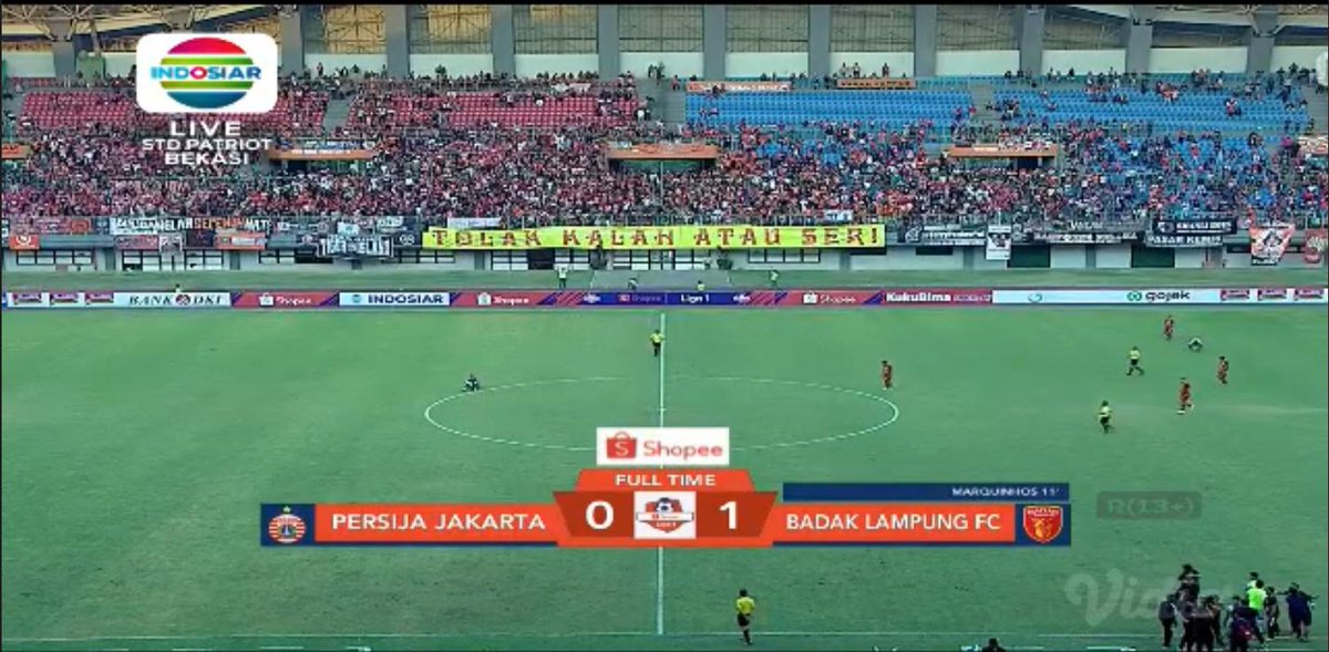 Badak Lampung Kalahkan Persija Jakarta 1-0