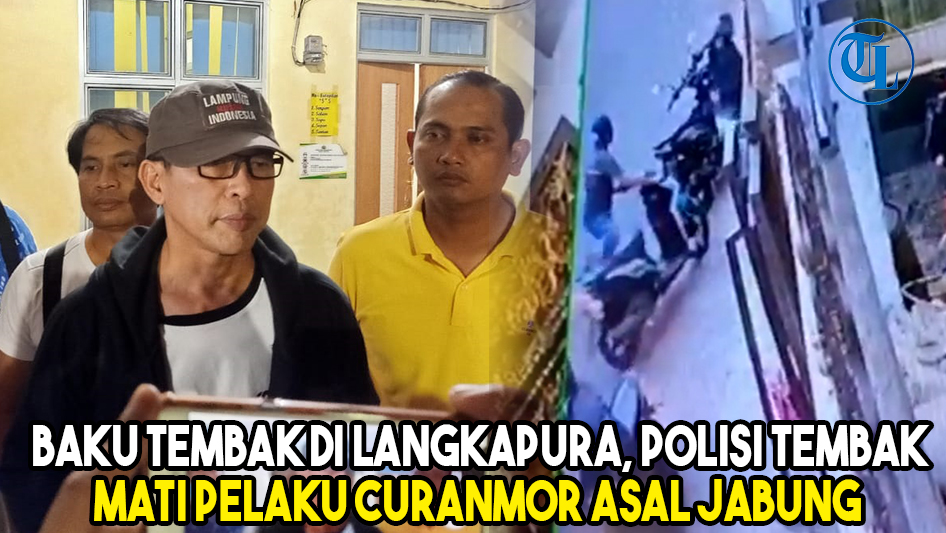 Baku Tembak dengan Polisi, Pelaku Curanmor Roboh Tertembak