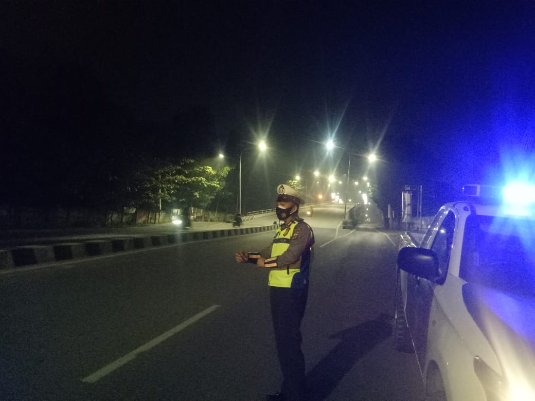 Hendak Balap Liar, Kerumunan Anak Muda Dibubarkan Polresta Bandar Lampung