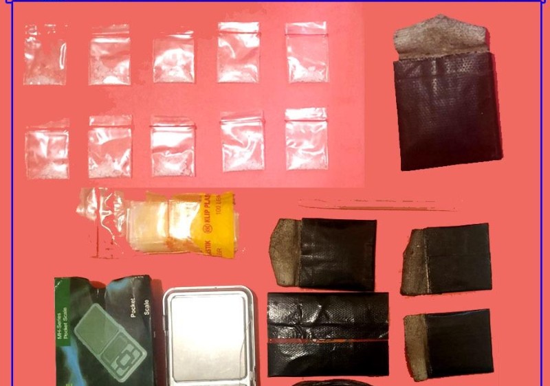 Polres Way Kanan Amankan Pemuda Diduga Pengedar Sabu di Suka Agung