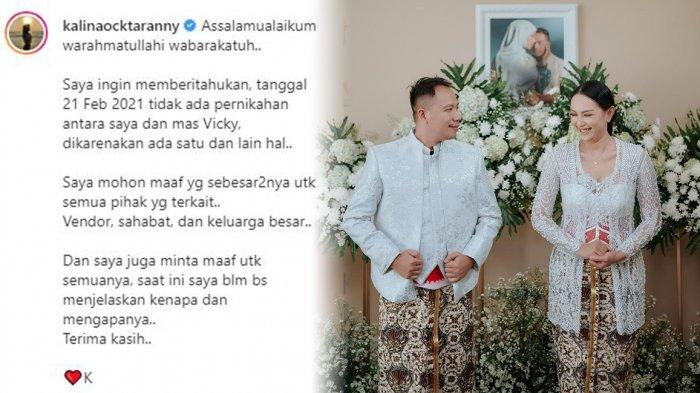 Baru Gelar Pengajian, Kalina Ocktaranny Tiba-tiba Umumkan Batal Nikah dengan Vicky Prasetyo