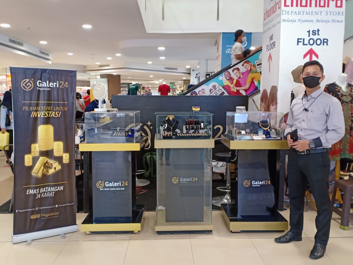 Diskon sampai Rp 1 Juta Jika Beli Emas di Bazar Galeri24 Mal Boemi Kedaton Lampung