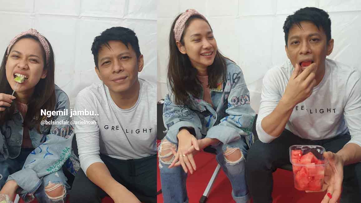 bcl-sumringah-kepergok-makan-kudapan-bareng-ariel-noah-di-belakang-panggung.jpg