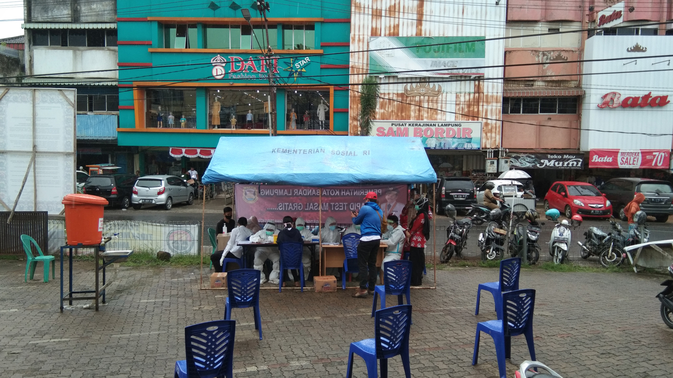 Berbagai Alasan Warga Enggan Ikut Rapid Test Massal di Pasar Bambu Kuning, 'Saya Takut'