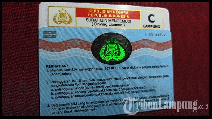 Biaya Bikin SIM C Online Tahun 2021, Akses Melalui sim.korlantas.polri.go.id