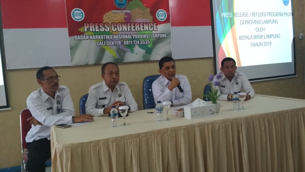 BNNP Lampung Pastikan Tak Ada Pabrik Narkoba di Lampung, Kepala BNNP: Kalau Ada Kami Bom!