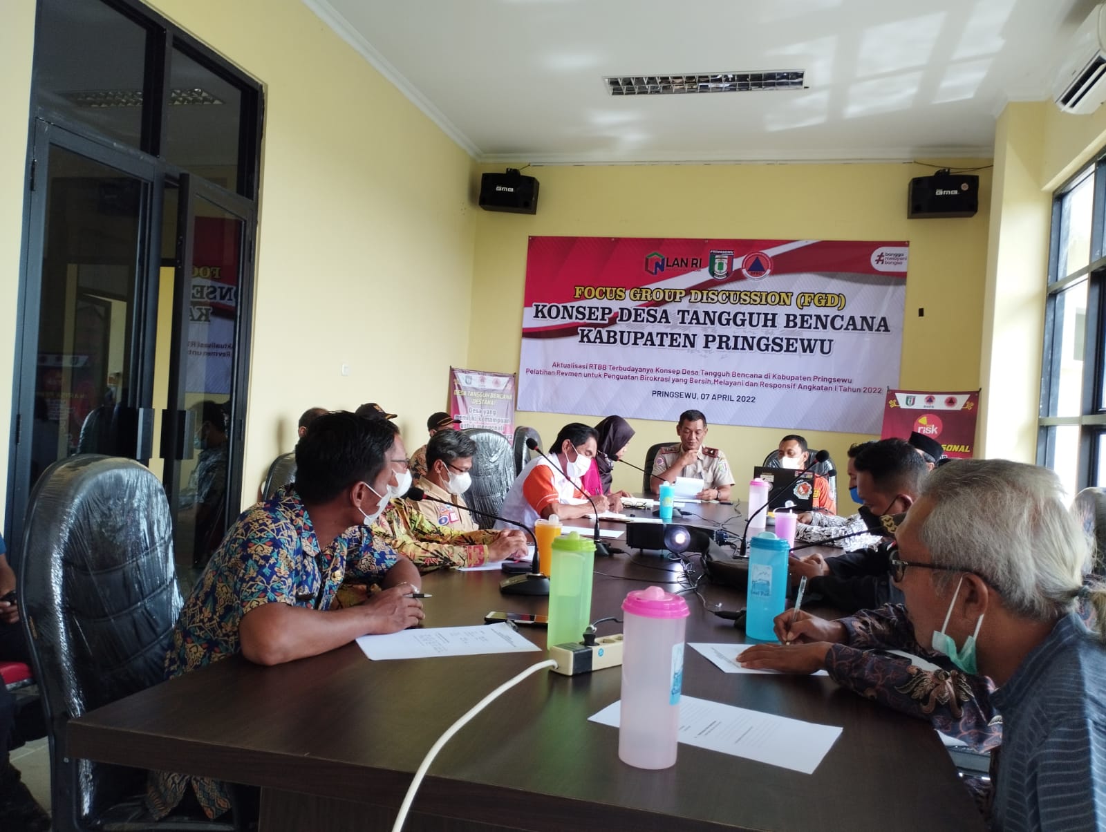 BPBD Inginkan Pekon di Pringsewu Lampung Aktualisasi Desa Tangguh Bencana