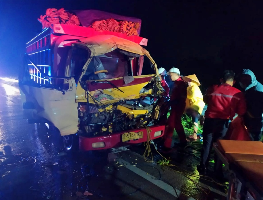 Antisipasi Lakalantas, PT Hutama Karya Imbau Pengendara Patuhi Rambu saat Melintas di Tol Lampung