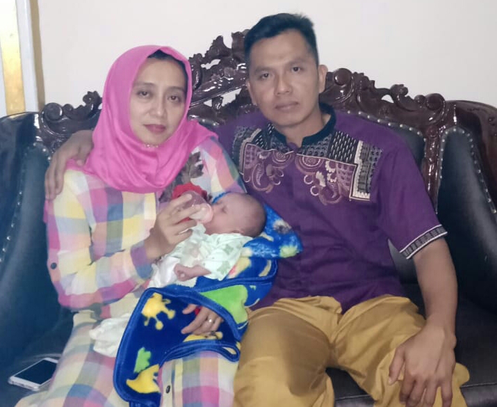 11 Tahun Tak Punya Anak, Brigadir Wahidin Bahagia Dipercaya Adopsi Bayi Dibuang