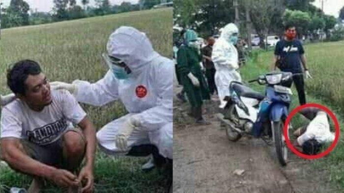 Bukan Idap Corona, Pria yang Terkapar di Jalan Ternyata Nangis Diputus Pacar