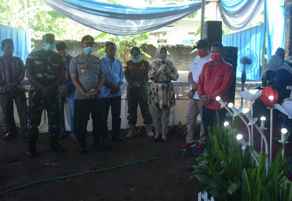 Patroli Corona, Bupati Dewi Handajani Bubarkan 6 Resepsi Pernikahan di Tanggamus