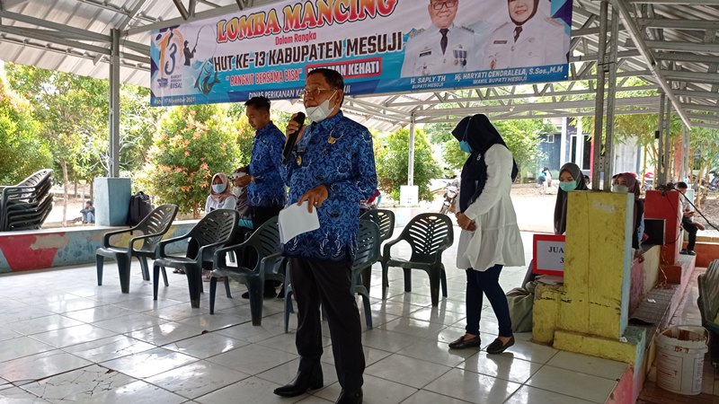 Buka Lomba Mancing di Taman Kehati, Bupati Mesuji Lampung: Jaga Kelestarian Ikan