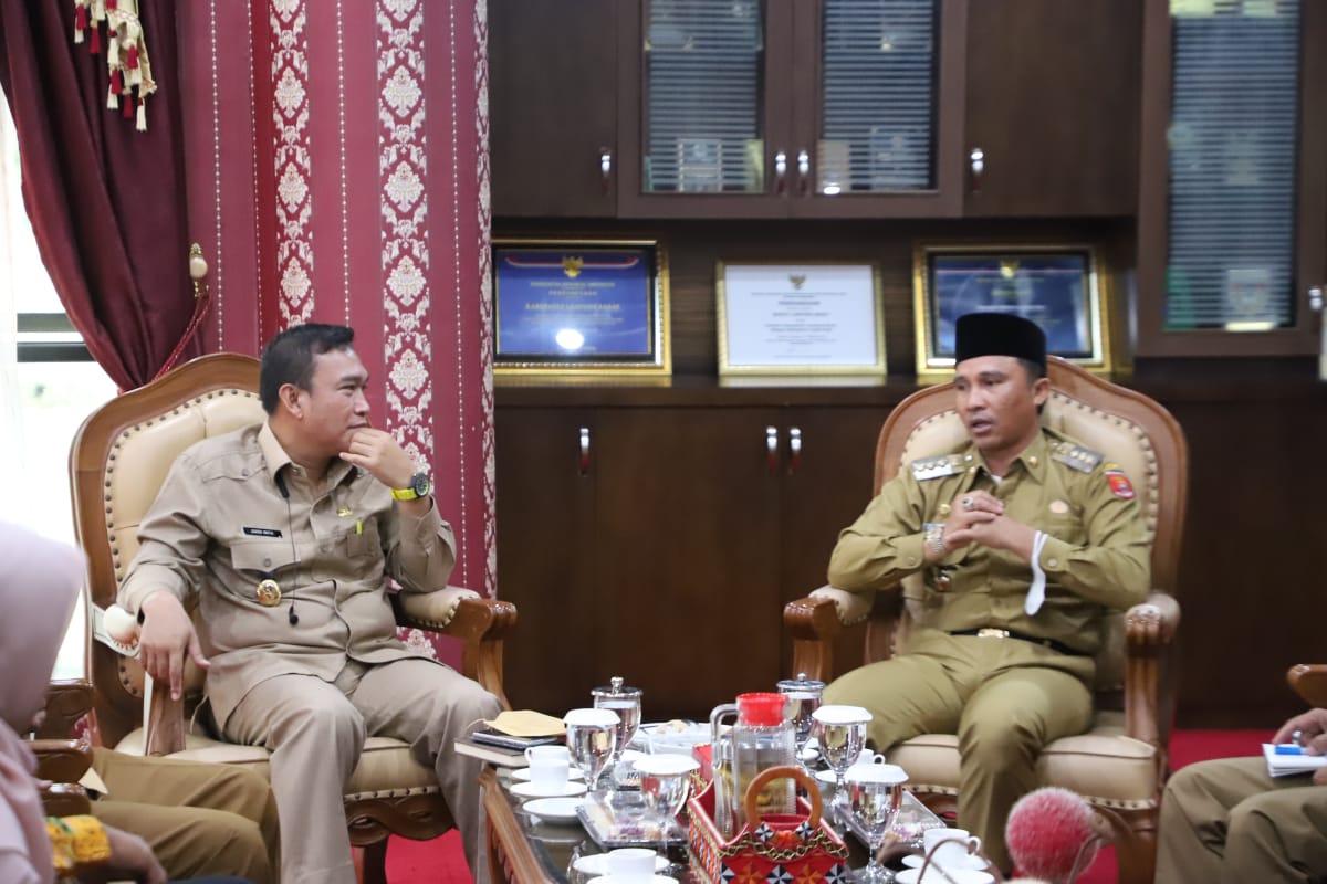 Terima Kunker Wabup Kepahiang, Bupati Parosil Paparkan 7 Program Lambar Sejahtera