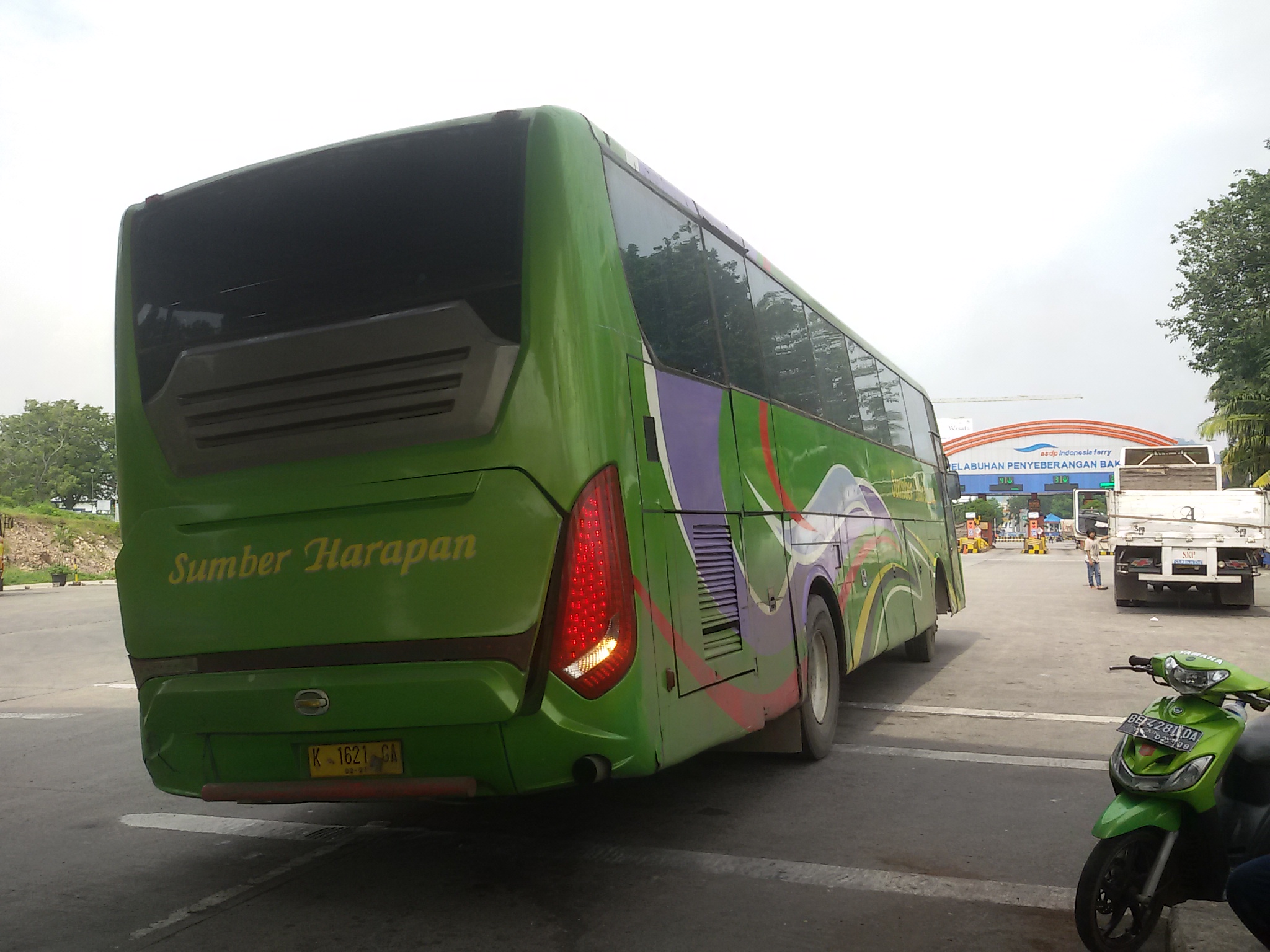 Imlek 2018, Begini Kondisi Arus Penyeberangan di Pelabuhan Bakauheni