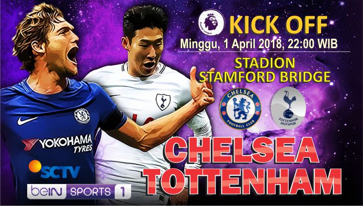 GRAFIS: Chelsea vs Tottenham, Jaga Asa Persaingan Zona Liga Champions