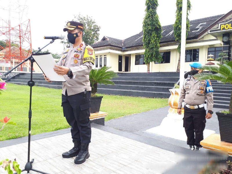 Ciptakan Kamtibmas Tetap Kondusif, Wakapolres Way Kanan Tekankan Satintelkam Tingkatkan Deteksi Dini