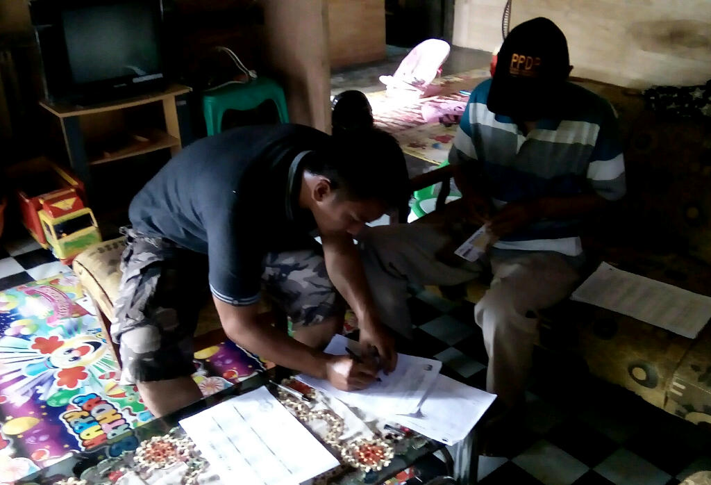 Pilgub Lampung, Petugas Coklit Data Pemilih Temukan Nama-nama Unik di Tanggamus