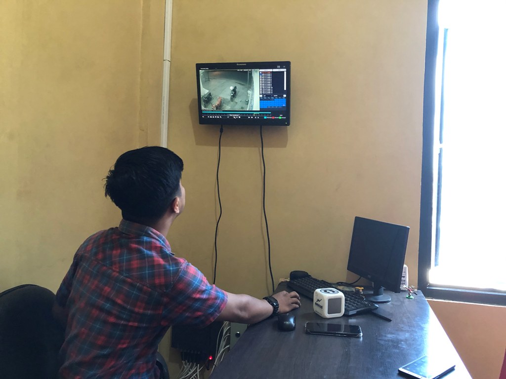 Hanya Butuh 1 Menit, Pelaku Curanmor di JNE Kotabumi Tergolong Profesional