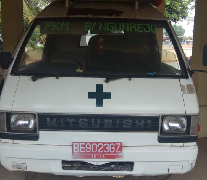 Oknum Pegawai Puskesmas di Bangun Rejo Pakai Mobil Ambulans untuk Angkut Sapi Curian