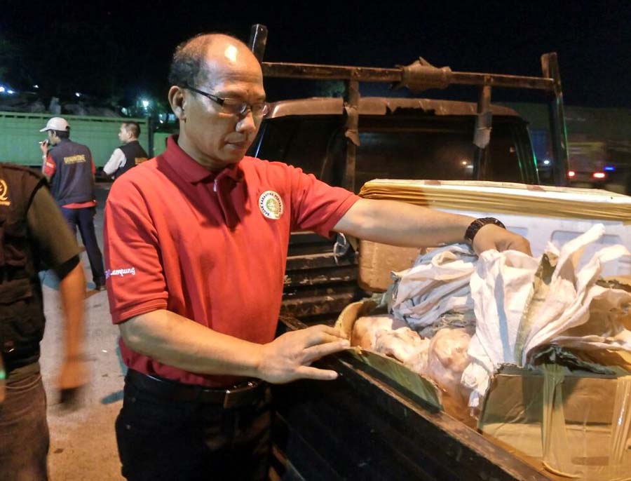 BKP Wilker Bakauheni Amankan 7 Koli Daging Celeng Ilegal