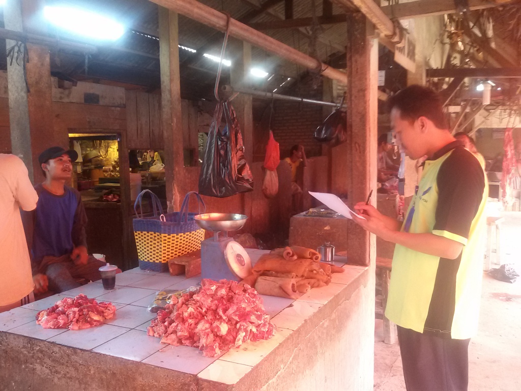 Jelang Ramadan, Harga Daging Sapi Masih Stabil di Pasar Kalianda, Rp 95 Ribu per Kg