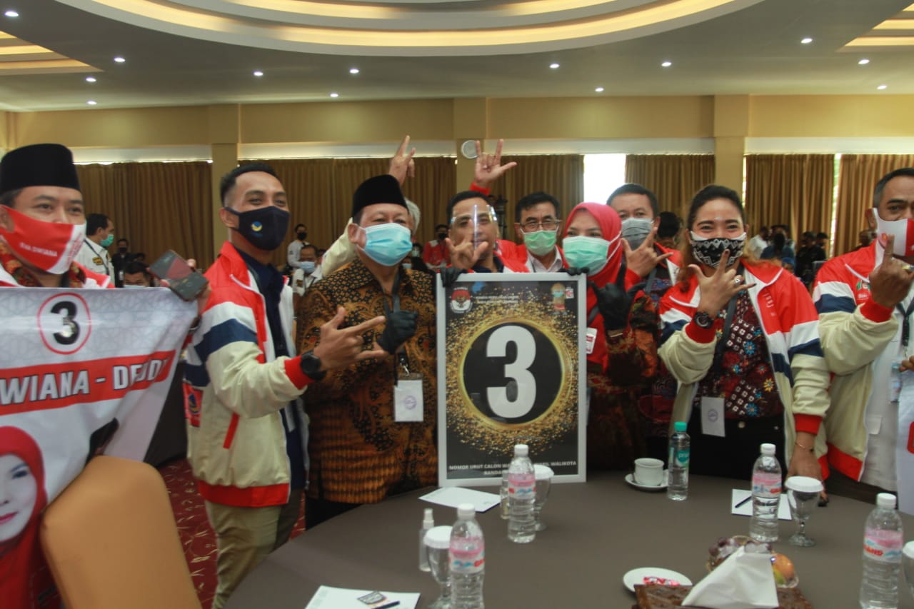 Dapat Nomor 3, Bunda Eva Dwiana Siap Lanjutkan Program Herman HN