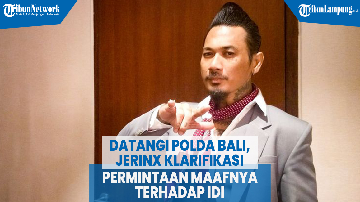 VIDEO Datangi Polda Bali, Jerinx Klarifikasi Permintaan Maafnya Terhadap IDI