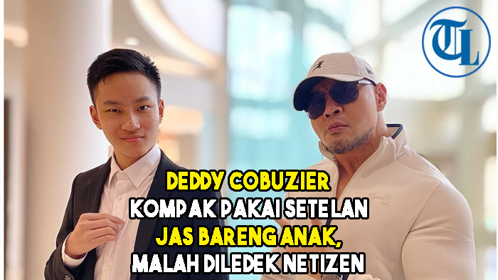 VIDEO Deddy Corbuzier Kompak Pakai Setelan Jas Bareng Anak, Malah Diledek Netizen