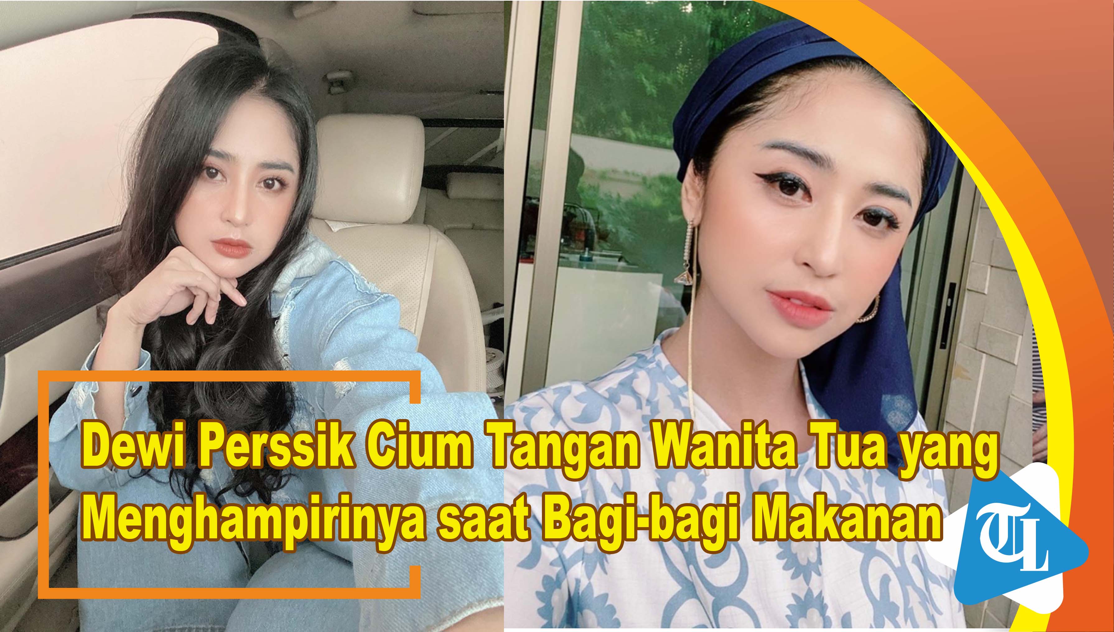 Bagikan 1.000 Nasi Kotak, Perilaku Dewi Perssik Saat Bertemu Seorang Wanita Tua Dipuji Netizen