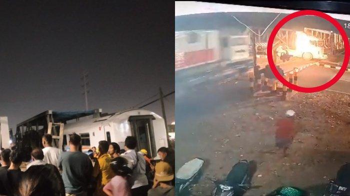 Tidak Ada Korban Jiwa dalam Tabrakan Kereta Api Brantas dengan Truk Trailer